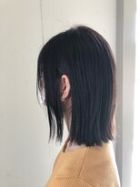 アルベリーヘアーアンドスパ 掛川中央店(ALBELY hair&spa) 切りっぱなしミディアム