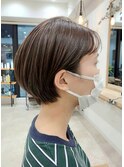 大人ショートボブ