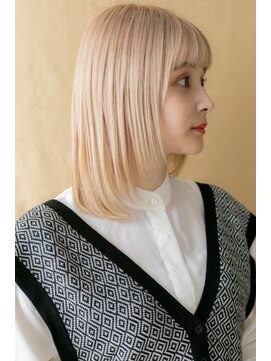 カバーヘア ブリス 北浦和(COVER HAIR bliss) 大人ガーリー外国人風カラーエアストレートY北浦和10代20代30代