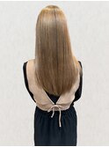 20代30代大人可愛い髪質改善暗髪グレージュ透明感