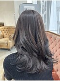 髪質改善カラーエステ×暗めグレー！！