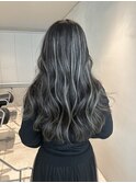 ハイライトショートヘアダブルカラーイルミナカラーオージュア