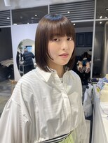 フィルムス 新宿(FILMS) 美髪ホワイトグレージュネビージュ大人可愛いイメチェン