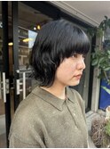 【iFY 大川】ワイドバング×マッシュボブ