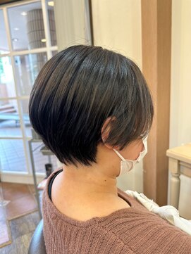 ベルプロッドバイアルター 千葉(bel. prod by aL-ter) 【bel.高野】グレージュカラー/シルキーベージュ/斜めバング