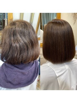 カシュカシュ(cache cache) 縮毛矯正　用賀