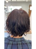 ふわボブスタイル