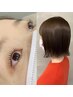 【コーティング付き】まつげパーマ＋カット ￥12,000