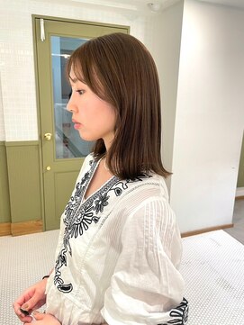 エミィ(emme) 【emme×石崎 】ナチュラルブラウン/透明感カラー