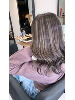 ラフ 難波店(LAFF)&nbsp;#黒髪#ボブルフ#ネビージュ#小顔#ワンレン