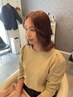 【★大人女性応援土日限定★】カット+カラー+プレTr　￥13,200￥→￥11,500