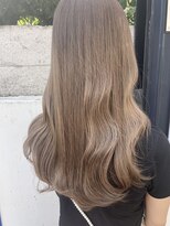 シンク オモテサンドウ(sync omotesando)&nbsp;グレージュ/デザインカラー/髪質改善/小顔カット＆韓国ヘア