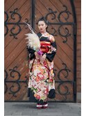 レンタル振袖+ヘアセット＋メイク