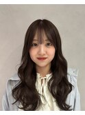 ココアブラウン/艶感ブラウンカラー/髪質再生トリートメント