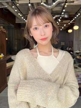 ロンドカスティーヨ 四日市(Lond castillo) 【futaba】外ハネボブ/ハイトーンボブ