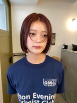 トナリ(tonari)&nbsp;ボブ×レッドブラウン