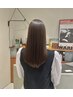 【☆美髪ナチュラル☆】カット×ストレート（縮毛矯正）×選べるTR