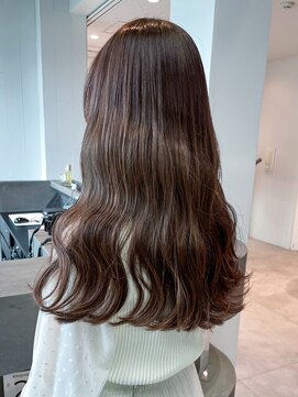 アイティーバイアルバム 八王子店(IT by ALBUM) 秋色オリーブカラー透明感カラーくすみベージュ小顔_ba532031