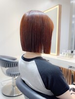ロンド ロワール 門前仲町(Lond Loire)&nbsp;ボブショートボブ縮毛矯正ベージュグレージュ門前仲町