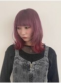 春ピンク　グラデーションカラー
