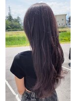 美容室 メザミー MESAMIES 20代30代40代大人かわいいゆるふわアッシュブラウンロング