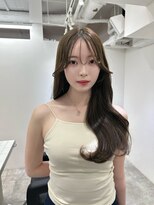 ★小顔イメチェン似合わせ美髪ワイドバングレイヤーカット