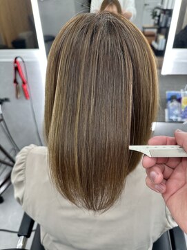 フリーラ 横浜(freera) 髪質改善サラサラプレミアムストレート大人ガーリー韓国ボブ横浜