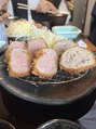 ダカー(dakah) 「ぶた福」の上ヒレカツとメンチカツ。ガチ美味いから食べてきて