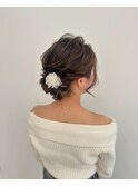 medium  hair arrange