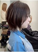 くびれボブ/くびれるボブ/ボブウルフ/縮毛矯正