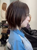 ラフ 新宿(Laff) くびれボブ/くびれるボブ/ボブウルフ/縮毛矯正