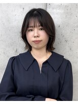 ビューブルー 亀戸錦糸町(VIEW BLUE)&nbsp;美髪カールシアーカラーピンクブラウンエアリーロングセミディ