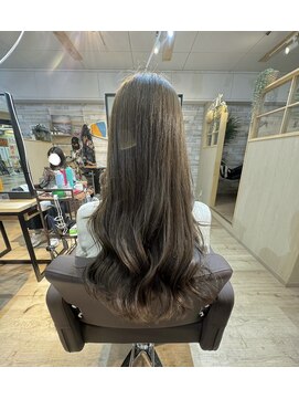 ウェーブ(WAVE) オリーブグレー/ヘーゼルグレージュ