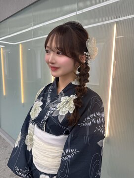 ボタン ハカタ(VOTAN hakata) @votan_juri/博多/ヘアセット/浴衣ヘアアレンジ