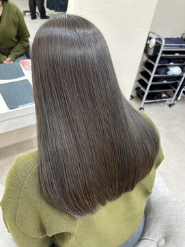 オズ 郡山駅前店(OZ) 透明感グレージュロング