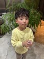 ヒントステーション フォーメンズ(HINTSTATION for Men's) kids perm.お子様のパーマも人気です◎ご相談ください!