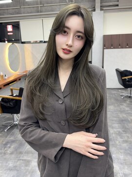 オズ 郡山桑野店(OZ) 透明感オリーブロング