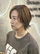 ヴィサージュバスク(VISAGE ba.s.k) 外はねボブで秋のトレンドチェンジ!