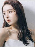 黒髪/クラゲヘアー/オリーブグレー/小顔/ココアベージュ