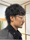 メンズショートパーマ/スパイキーパーマ/スパイキーショート
