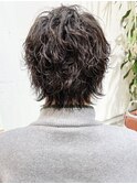 シャドウパーマ外はねパーマウルフパーマニュアンスパーマ
