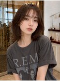 小顔レイヤーカット/韓国ヘア/ハッシュカット/梅田