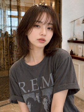 フリックヘアサロン 梅田茶屋町2号店(FLICK HAIR SALON) 小顔レイヤーカット/韓国ヘア/ハッシュカット/梅田