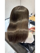 リンクヘアー (Link hair) 髪質改善カラー/カーキーアッシュ