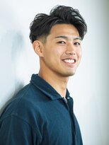 ブロートーキョーバーバーショップ 神田店(Bro Tokyo BARBERSHOP)&nbsp;ツーブロックアップバング