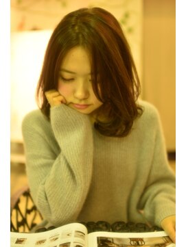 アンクルート(eNcroute) ひし形シルエットアッシュブラウンルーズミディ