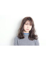 ヘアー アイス ルーチェ(HAIR ICI LUCE) ナチュラル × フレンチモーブアッシュ × シースルー