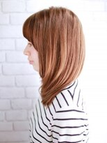 ナル 白山神社参道通り店(nalu)&nbsp;ラフな雰囲気なストレートスタイル