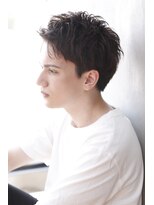 アウクワ 自由が丘(AUQWA) 〔自由が丘 AUQWA〕クセ毛を活かした束感ショート！！