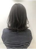 切りっぱなしボブ☆ミントアッシュ
